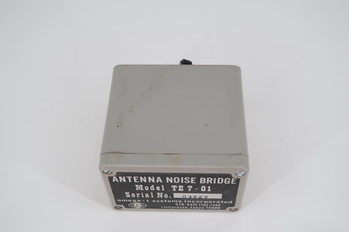 U19462 Used Omega-T TE 7-01 Antenna Noise Bridge