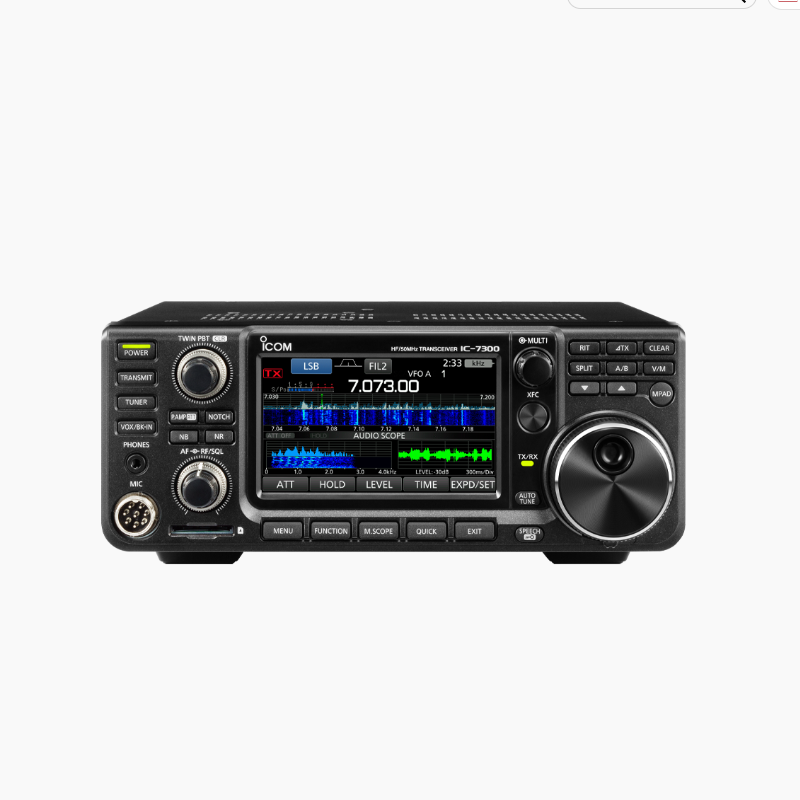 Open Box ICOM IC-7300 HF plus 50 MHz RF Direct Sampling 100 Watt