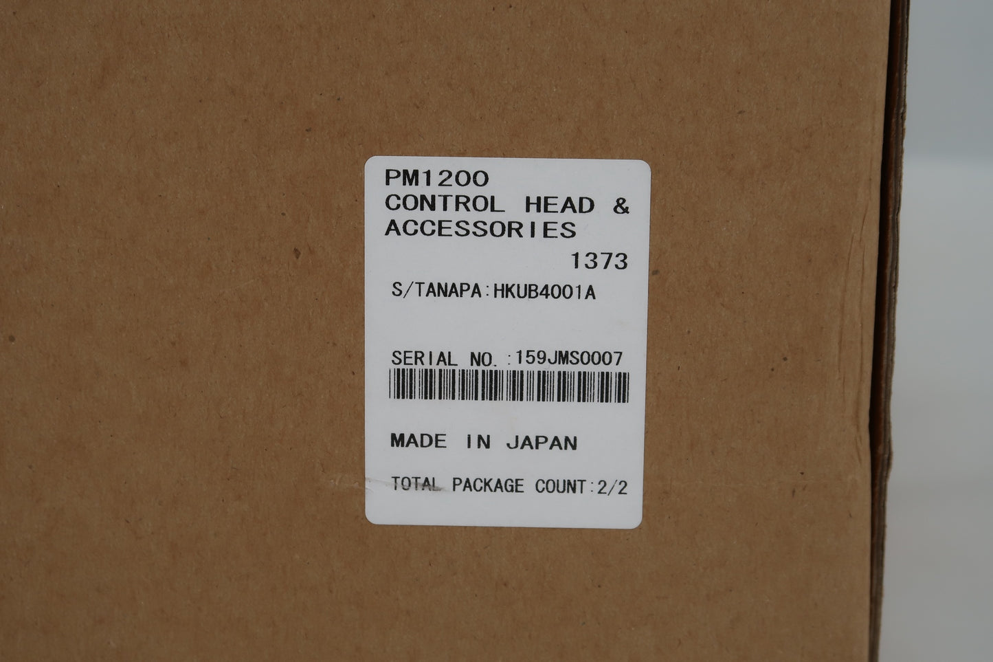 U18121 Never Used Motorola PM-1200 Control Head & Accessories Kit in Box