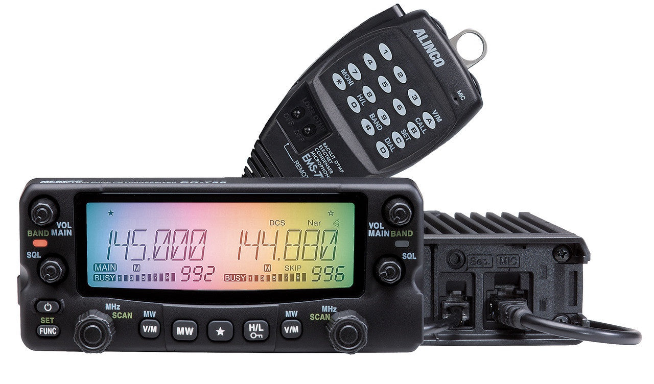 Alinco DR-735T VHF/UHF Dual Band Full Duplex Transceiver – MTC Radio