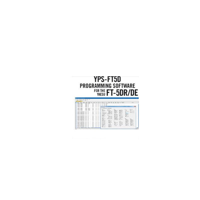 RT Systems YPS-FT5D Programming Software Only for the Yaesu FT5D