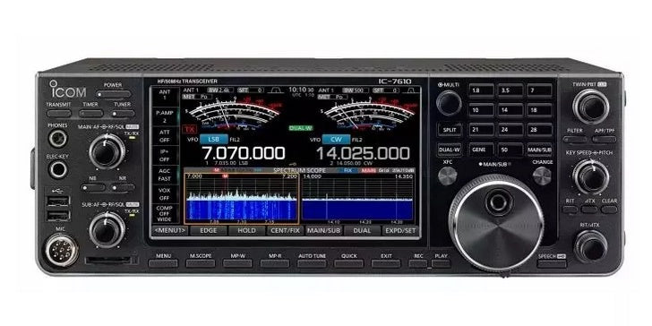 Icom IC-7610 32 160-6 Meters SDR Transceiver Version 32