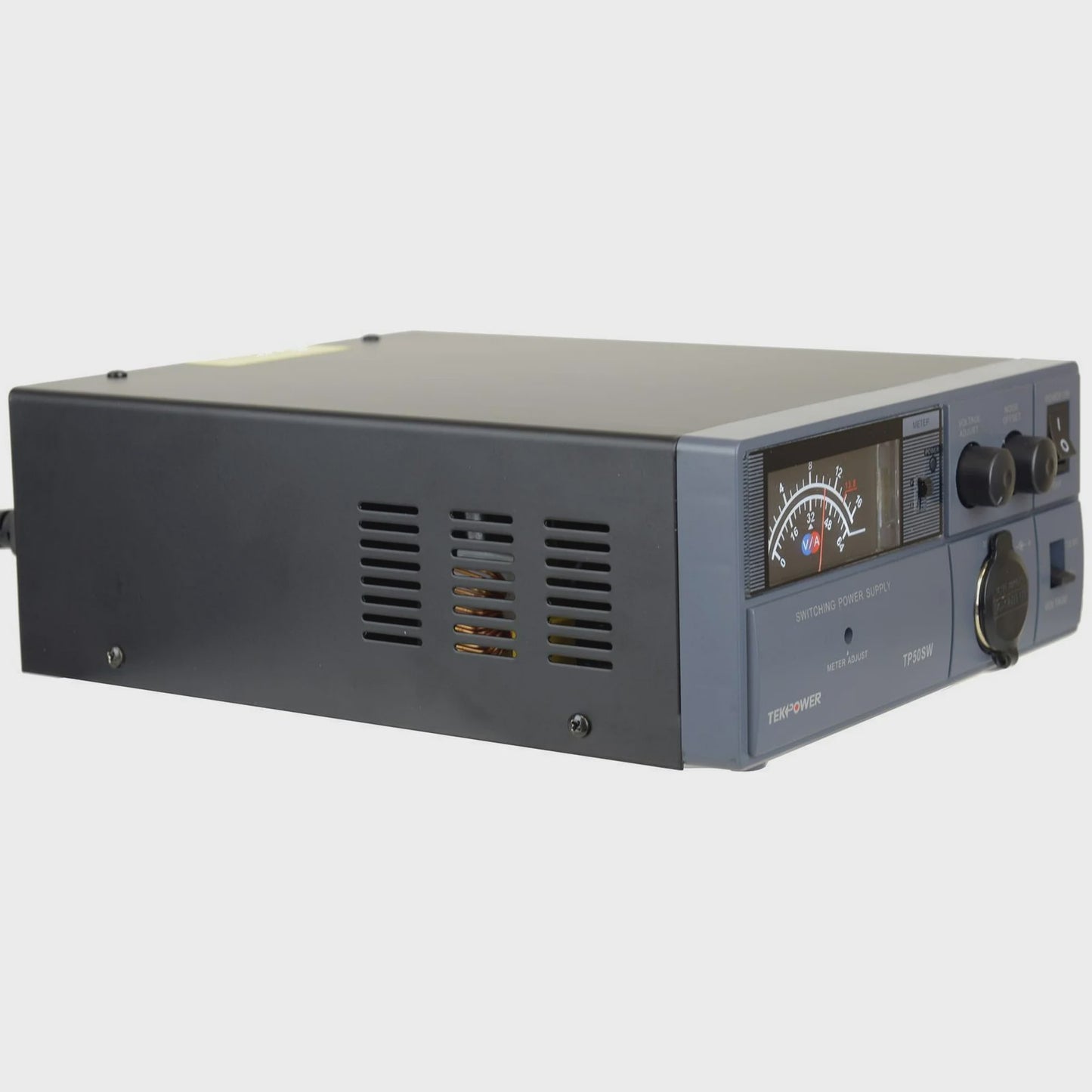 TekPower TP50SW 50 Amp 13.8V Analog DC Power Supply with Cigarette Plug