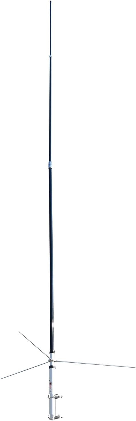 TRAM 1481B Black DUAL BAND BASE ANTENNA 2 Meter - 440 8.3 & 11.7 DB Gain