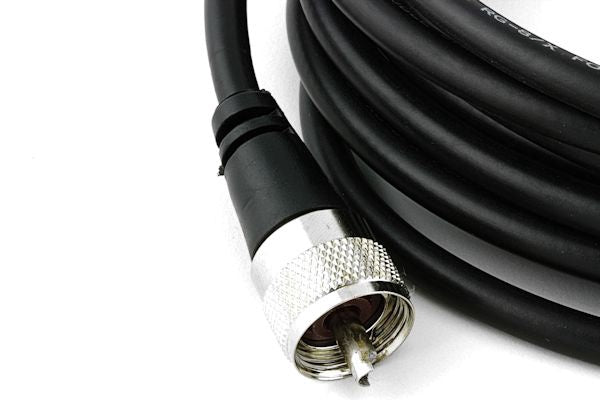 Browning BR-8X-18 18-ft Heavy Duty Antenna Cable RG8X Double Shield