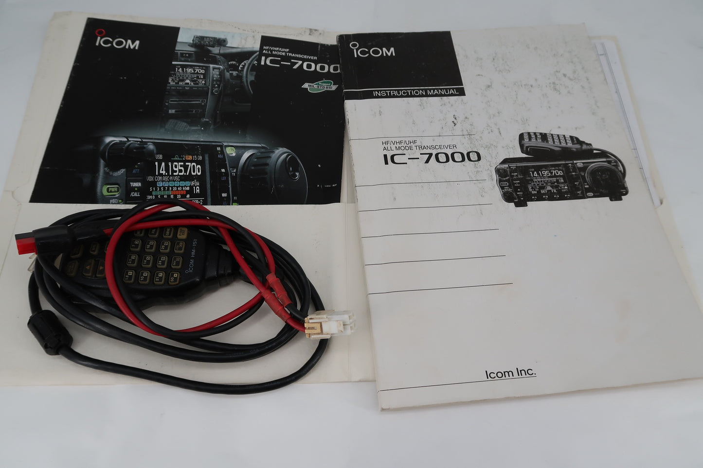 U18708 Used Icom IC-7000 HF/VHF/UHF All-Mode Transceiver w/ Mars Mod & Mic Mod