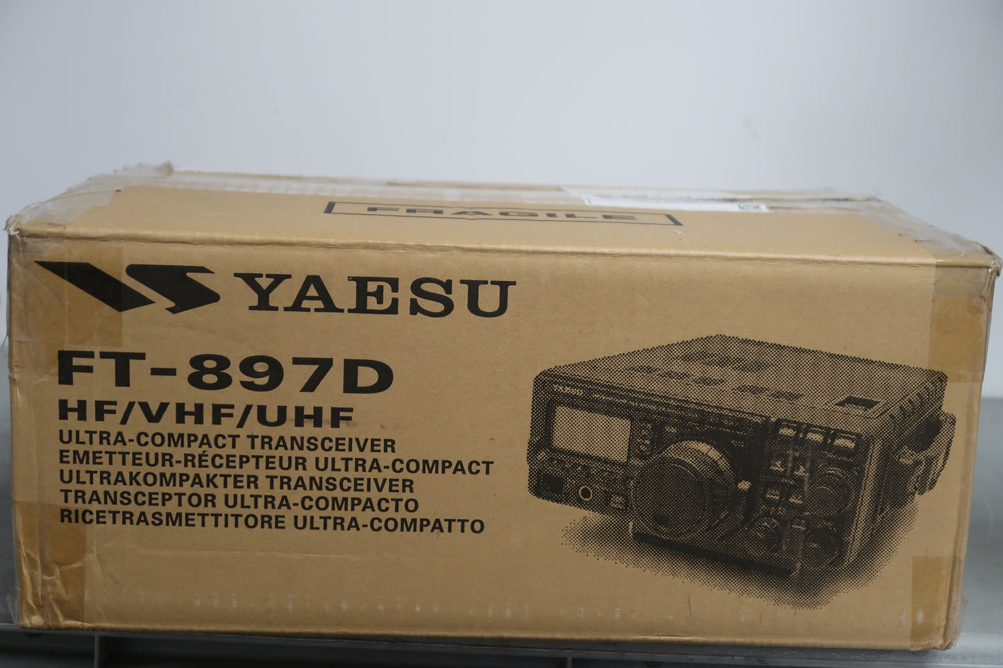 U18785 Used Yaesu FT-897D HF/VHF/UHF All-Mode Transceiver w/ FP-30B & FC-30 Tuner/Pwr. Supply