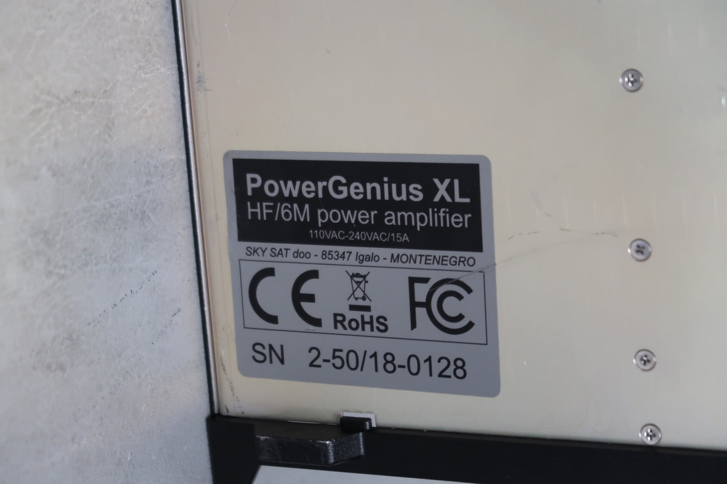 U18794 Used FlexRadio Power Genius PGXL XL HF/6m Amplifier