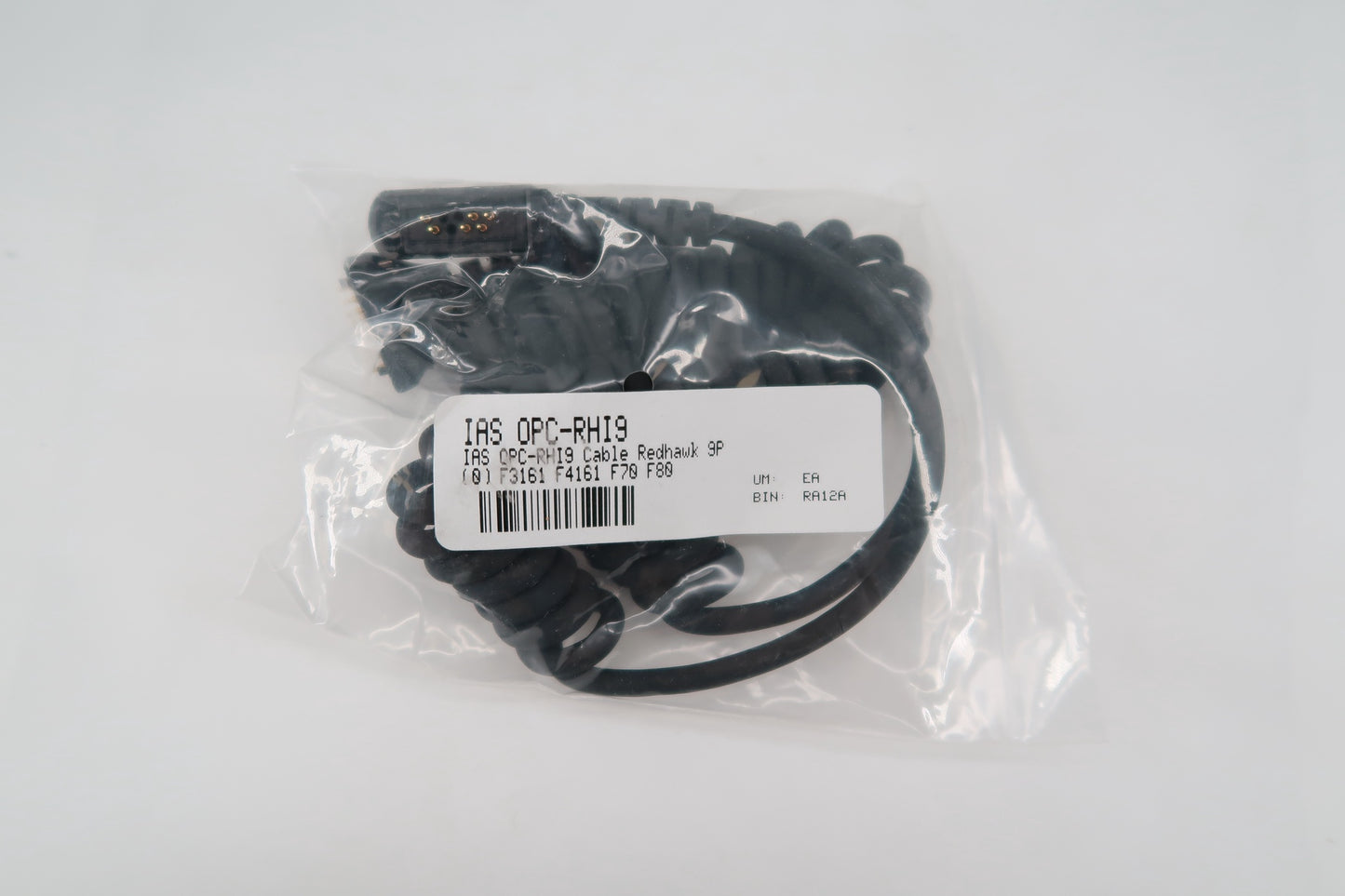 IO-106 Icom Overstock IAS OPC-RHI9 Connector Cable 9-Pin Connection to Redhawk Mic