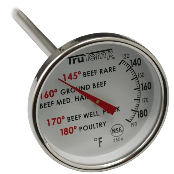 Taylor® 3504 Precision Products Meat Dial Thermometer Leave-In Meat