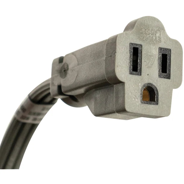 Certified Appliance Accessories® 15-Amp Grounded Appliance Extension Cord, 3ft 125 Volt