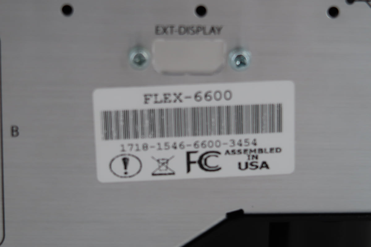 U20063 Used FLEX-6600 SDR HF/50 MHz Transceiver w GPDSO