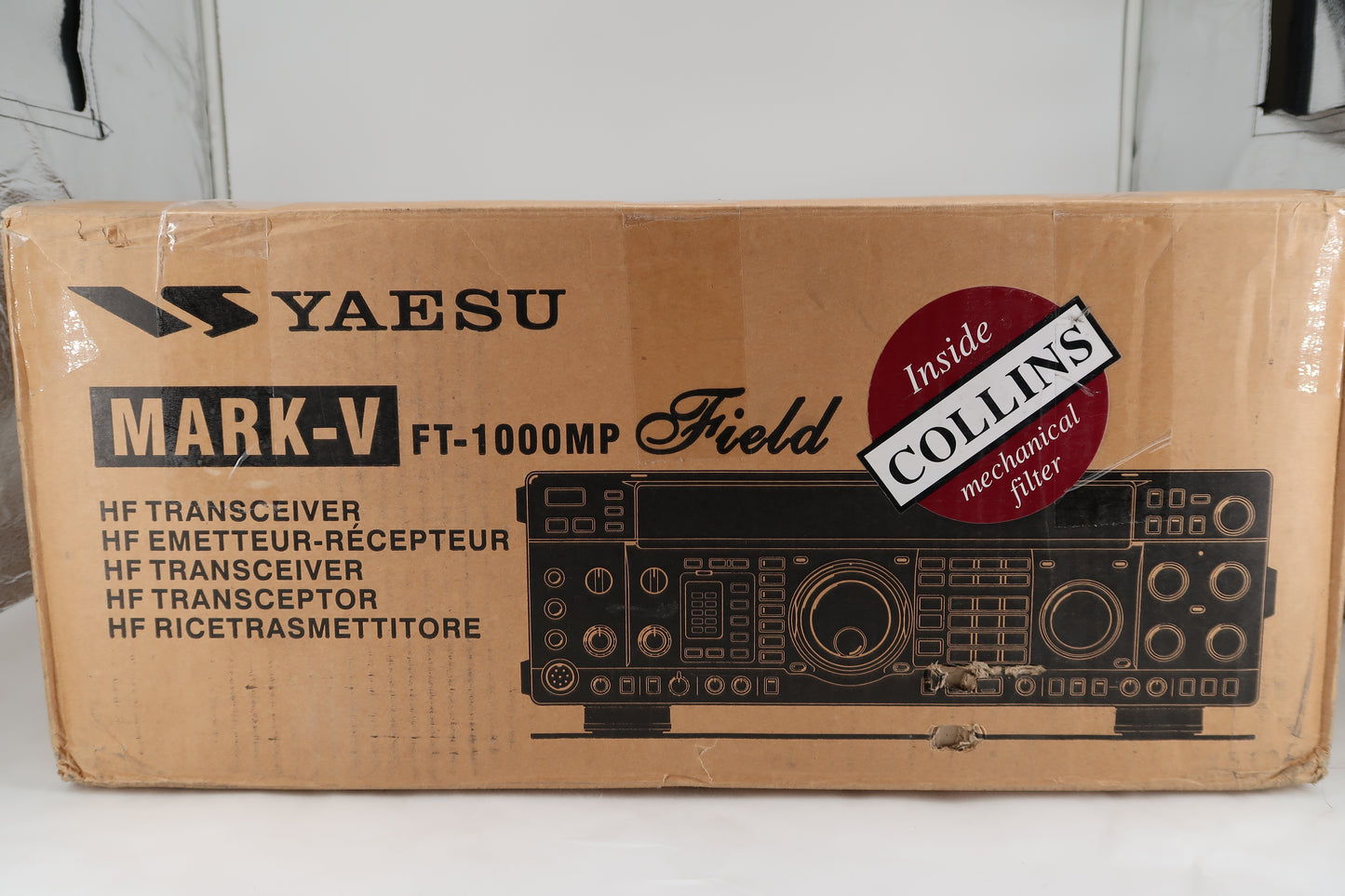 U20078 AS-IS Yaesu Mark-V FT-1000MP Field HF Transceiver - Clicking Noise When On