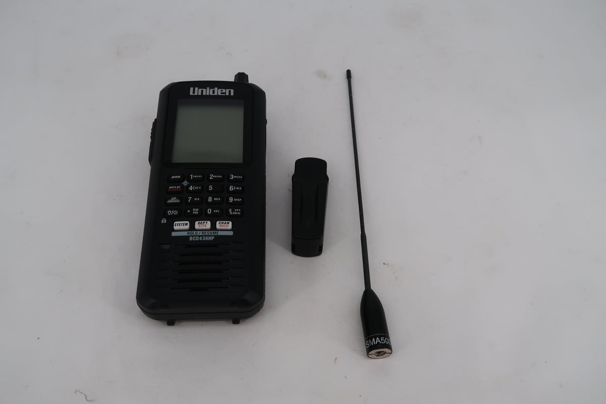 U20093 Used Uniden BCD436HP Scanner - No SD Card