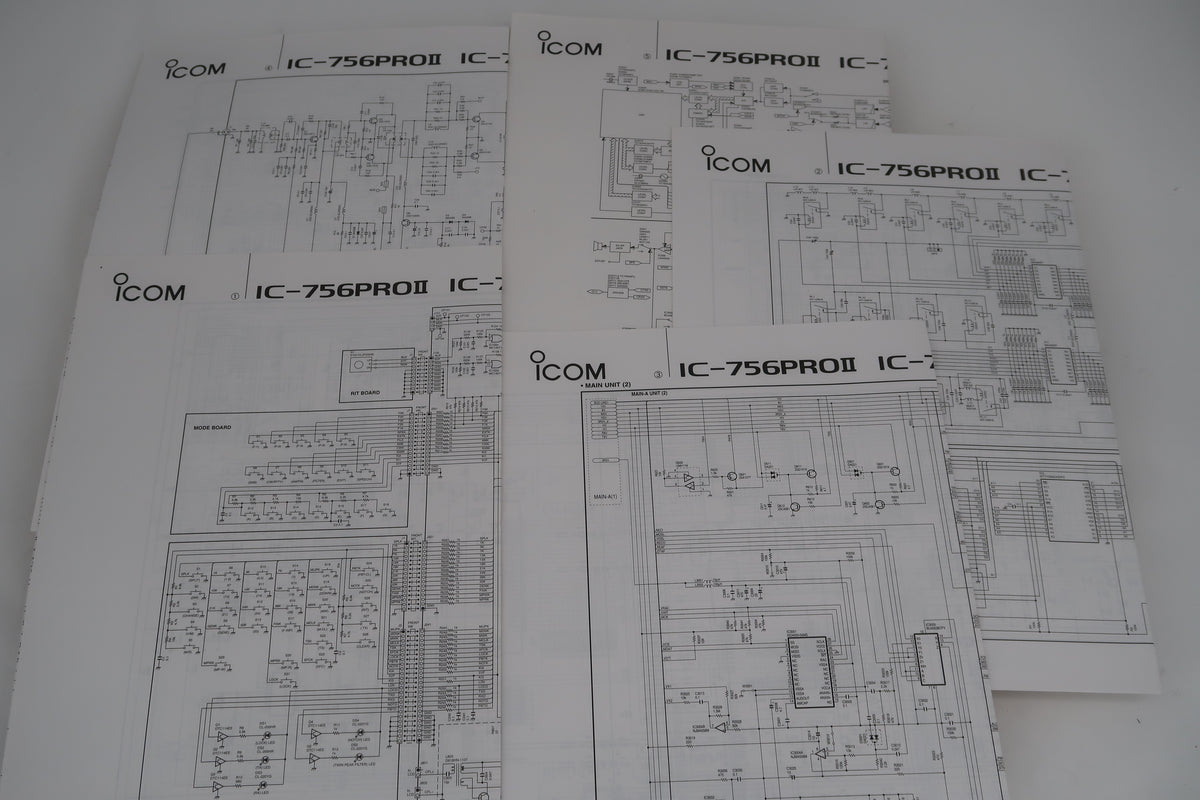 U20145 Used Icom Ic-756 Pro II HF/50MHz Transceiver