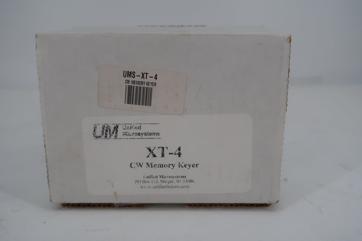 U20190 Used Unified Microsystems XT-4 CW Memory Keyer