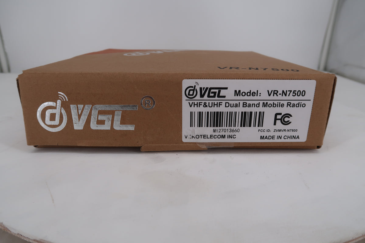 U20194 Used Verotelecom Solutions VGC VR-N7500 50W App-Controlled Dual Band Mobile Radio
