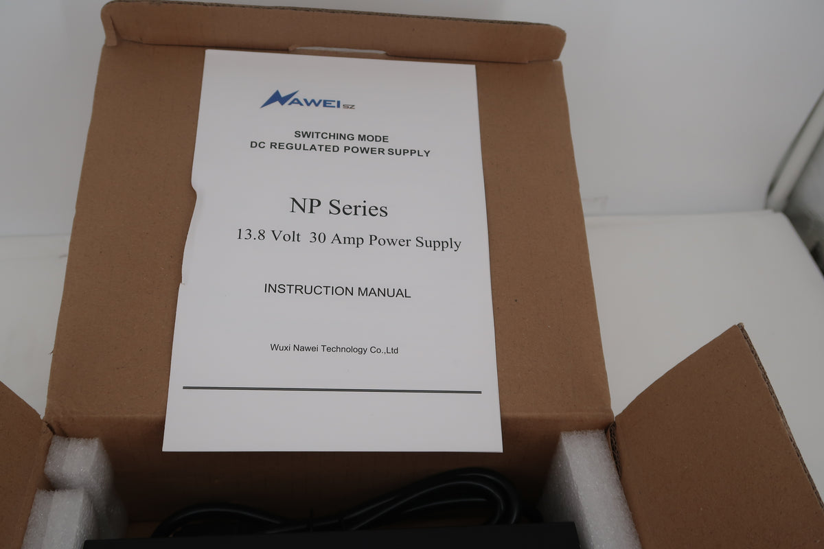 U20195 Never Used NAWEISZ NP1330A Series 13.8V 30AMP Switching Power Supply