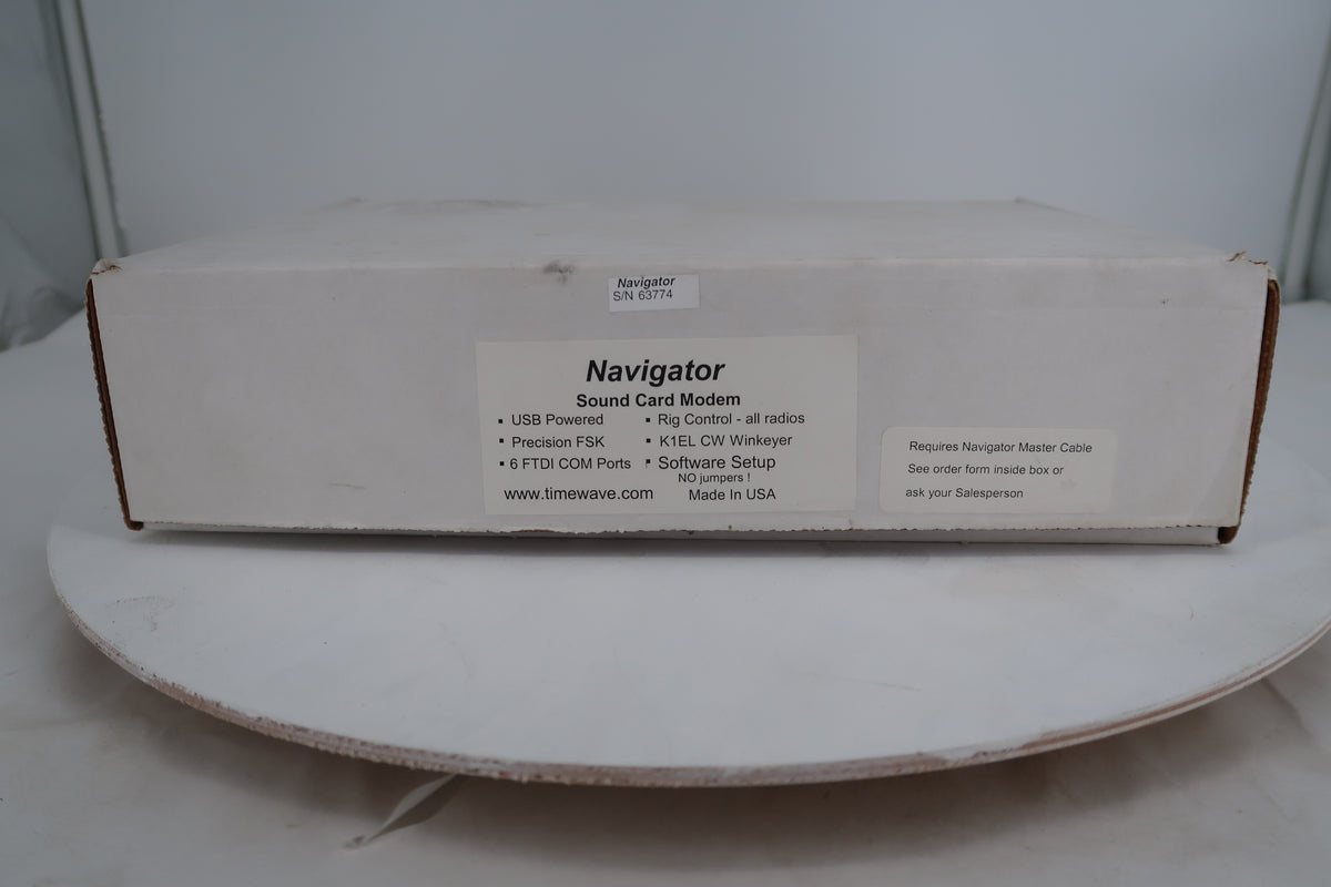 U20203 Timewave Navigator Sound Card Modem with Kenwood Cables