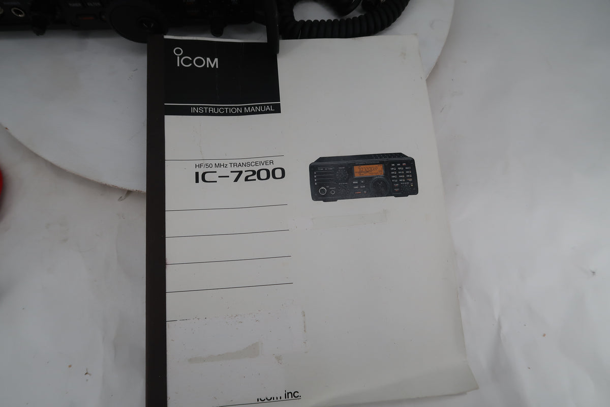 U20216 Used Icom IC-7200 HF/50 MHz Transceiver