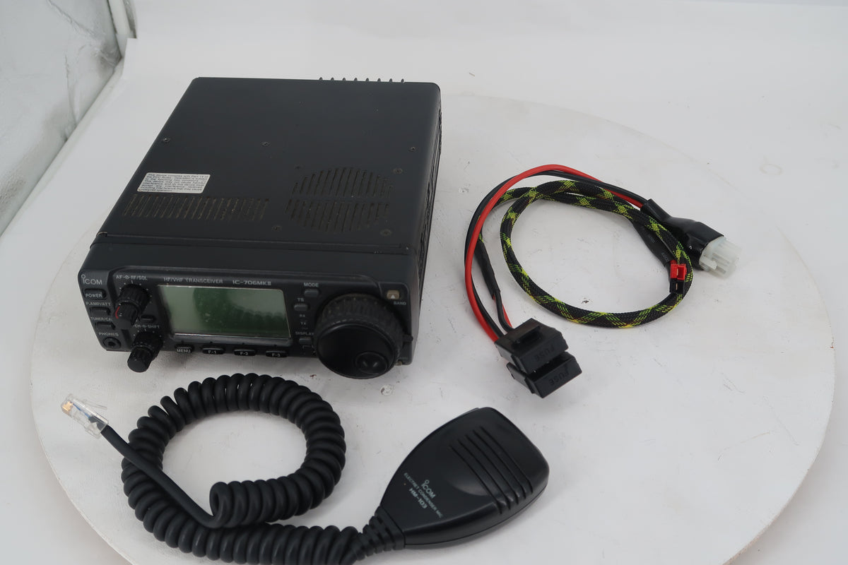 U20365 Used ICOM IC-706MKII HF/VHF All-Mode 100W Transceiver