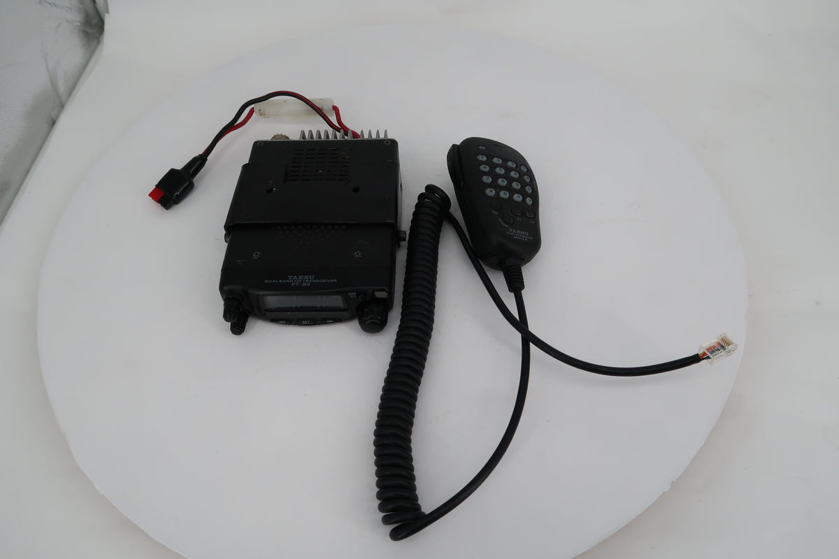 U20498 Used Yaesu FT-90R VHF/UHF Ultra-Compact FM Transceiver Slightly Dim Display