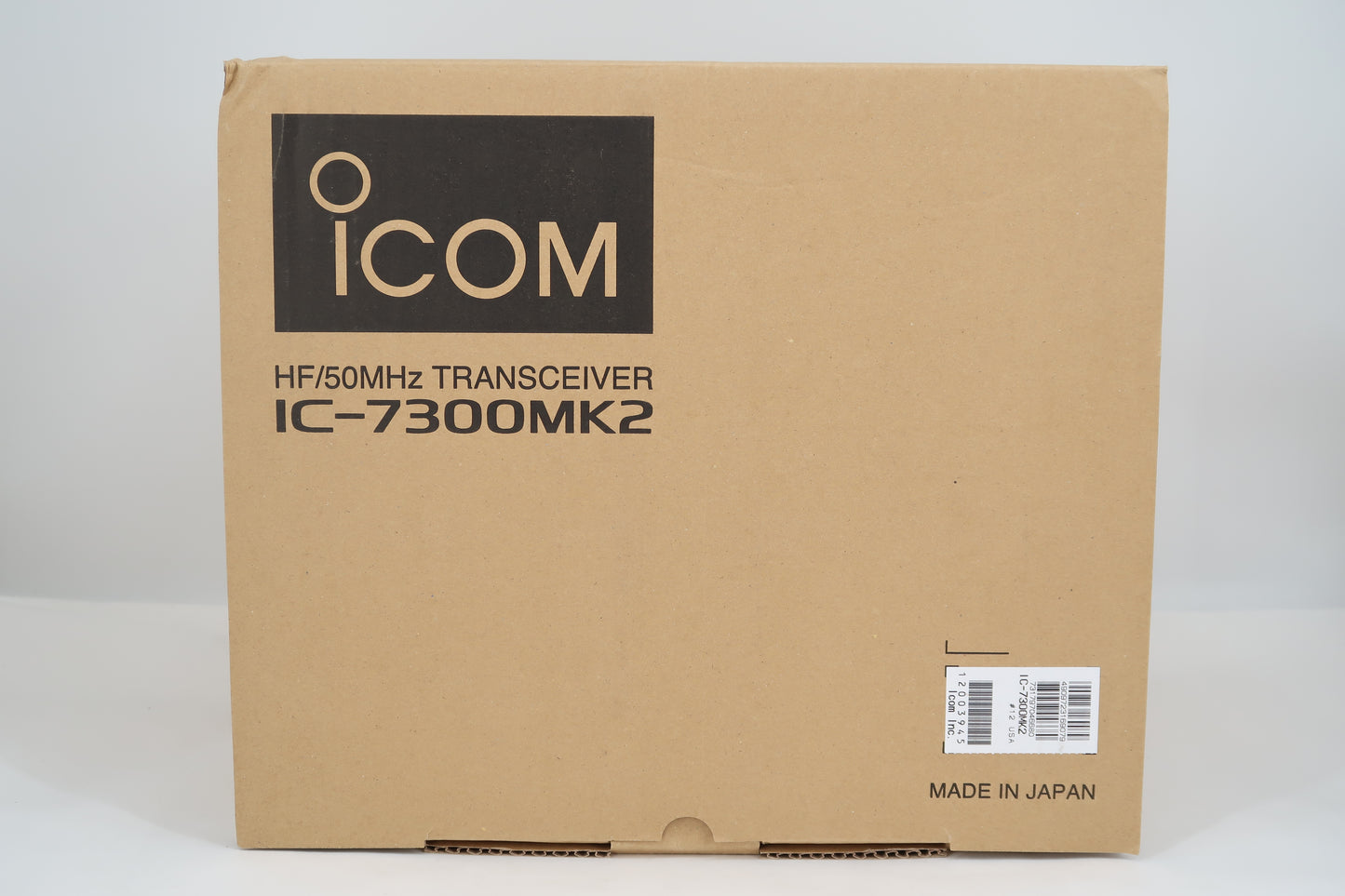 U19687 Used ICOM IC-7300MKII HF/50MHz Transceiver