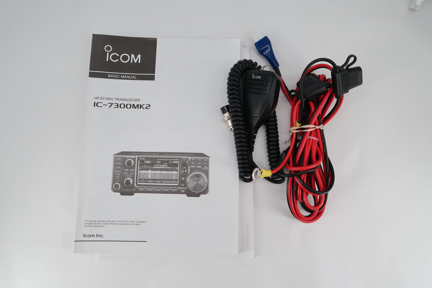 U19689 Used ICOM IC-7300MKII HF/50MHz Transceiver