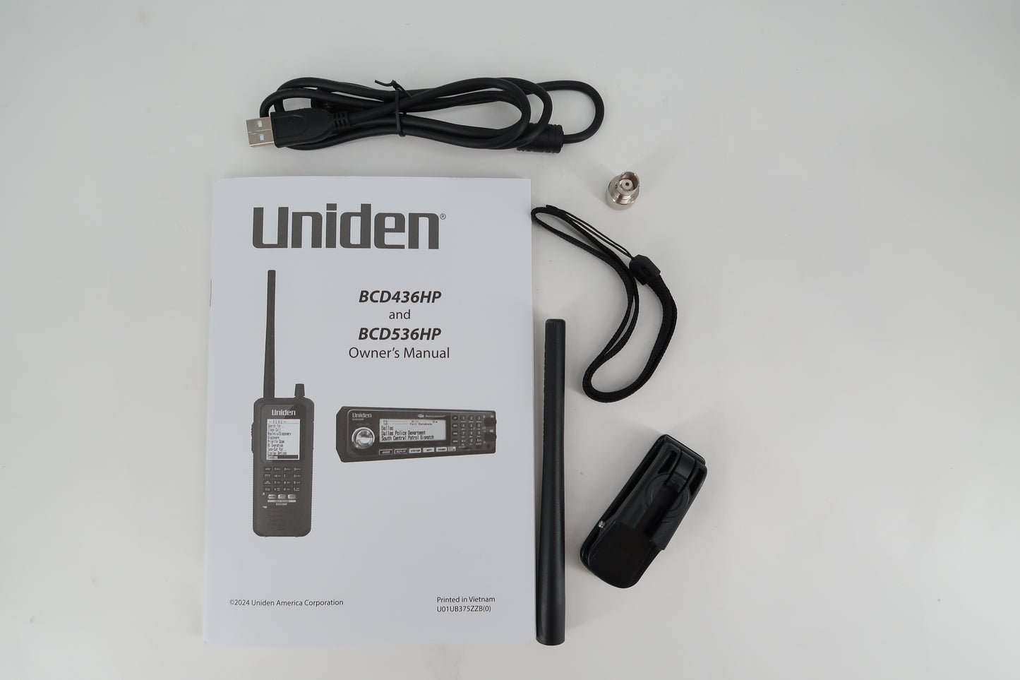 U19838 Used Uniden BCD436HP Trunking Digital Handheld Scanner
