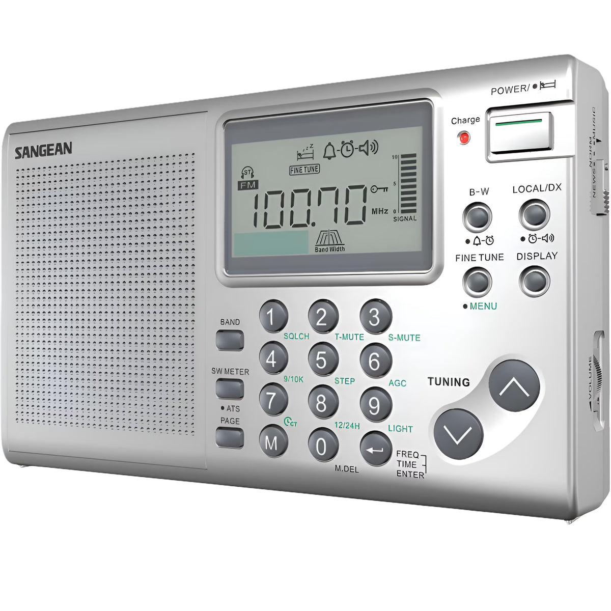 Sangean® ATS-405 Multi-Band FM/MW/SW World Receiver Radio