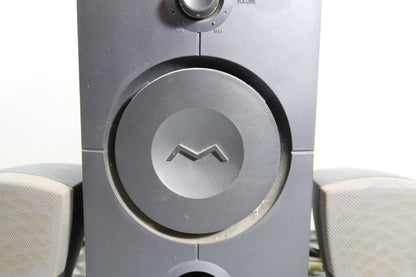 U19670 Used Harmon/Kardon HK395 3-Piece Computer Speaker & Subwoofer Set