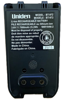 Uniden Bearcat Replacement Battery for SDS150 [BPS150]