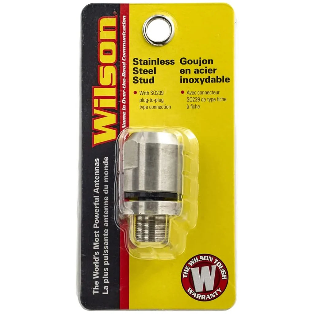 Wilson Antenna 305-610 Stainless Steel CB Antenna Stud Heavy Duty 3/8 x 24