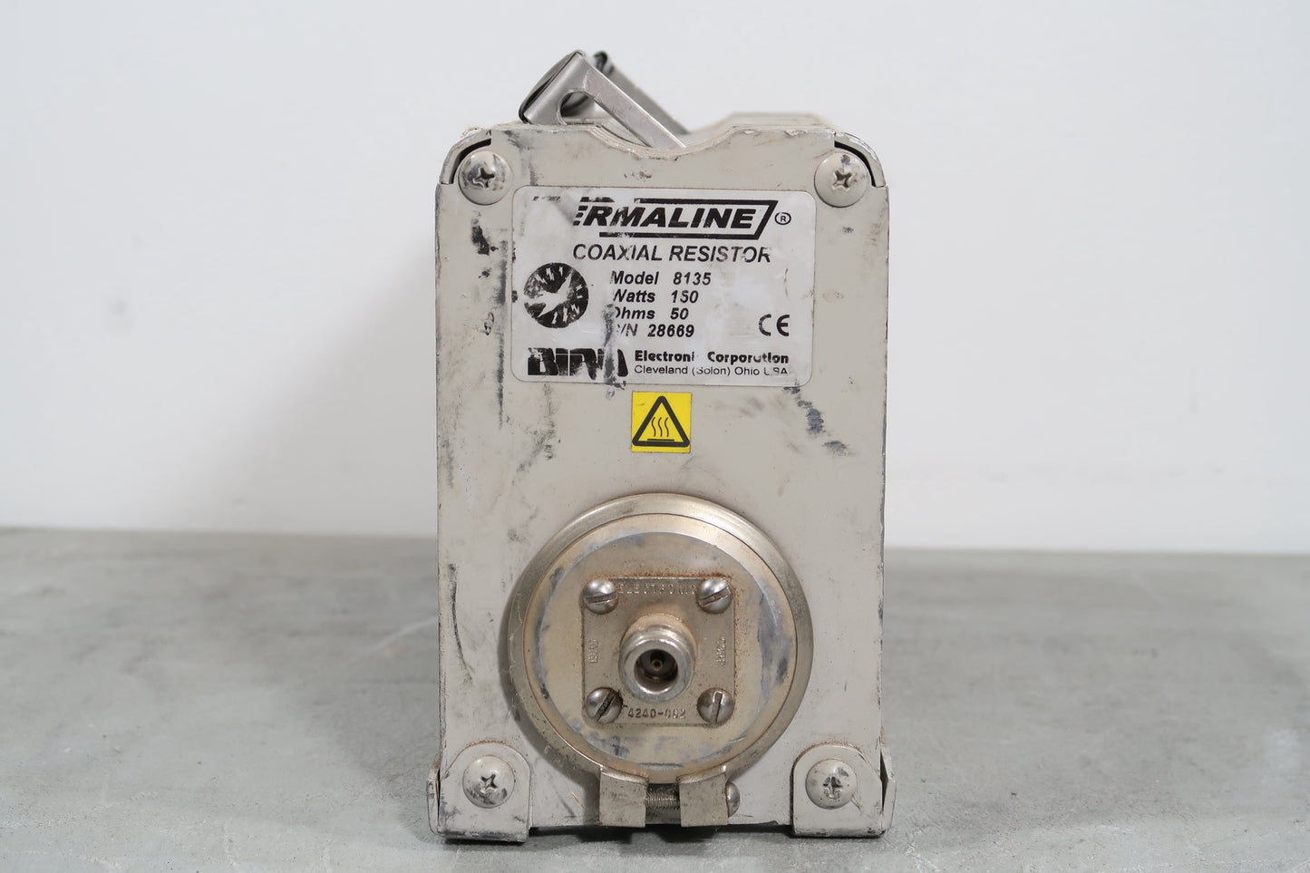 U19526 Used Bird Model 8135 Termaline Coaxial Resistor