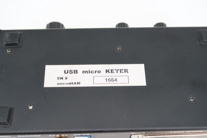 U19368 Used microHAM microKeyer USB CW Keyer