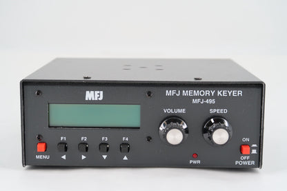 U19378 Used MFJ-495 Electronic Memory Keyer / Keyboard