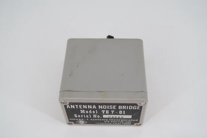 U19462 Used Omega-T TE 7-01 Antenna Noise Bridge