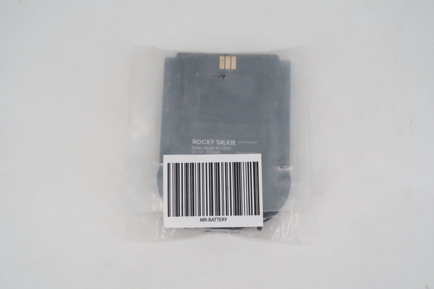 U19647 Never Used Rocky Talkie RT-COLD HT Battery Pack 1550mAh