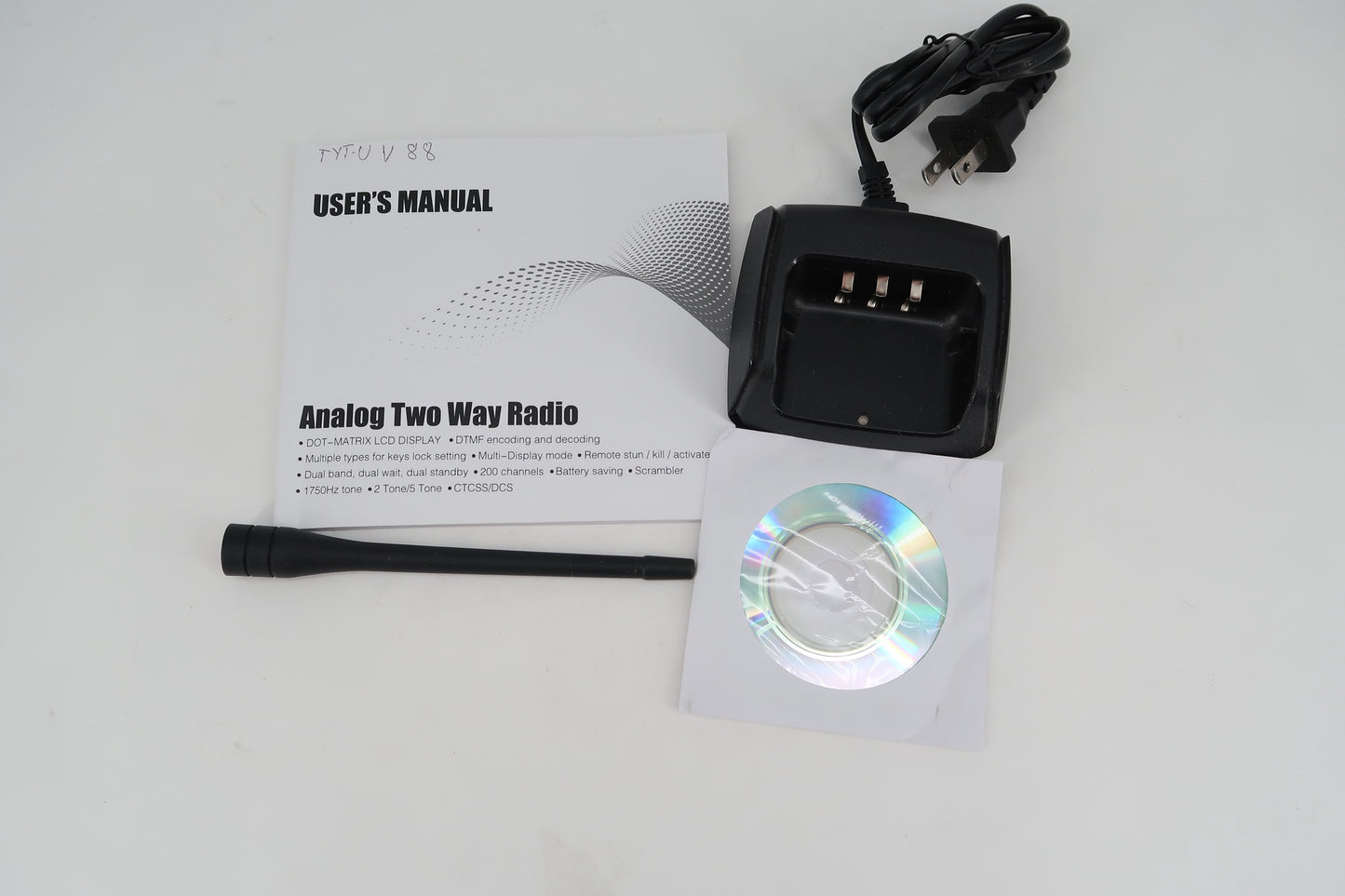 U19637 Used TYT TH-UV88 Dual-Band Two-Way Handheld Radio