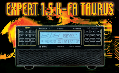 SPE Expert 1.5K-FA Taurus 1.5 KW Solid State Fully Automatic Linear Amplifier HF Plus 6M FT8