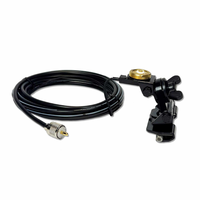 Comet – CP-5NMO – Universal RS-730 mount w-CK-3M5 deluxe 16’6″ coax NMO – PL-259