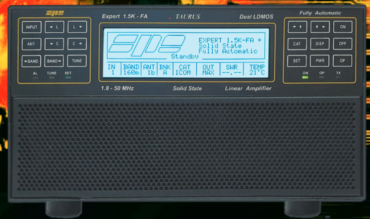 SPE Expert 1.5K-FA Taurus 1.5 KW Solid State Fully Automatic Linear Amplifier HF Plus 6M FT8