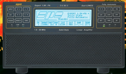 SPE Expert 1.5K-FA Taurus 1.5 KW Solid State Fully Automatic Linear Amplifier HF Plus 6M FT8