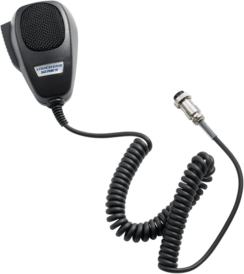 TM-2002 4-Pin Dynamic CB Microphone, Black