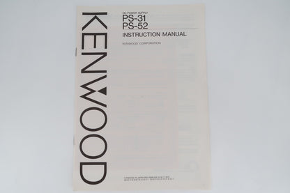 U19476 Used Kenwood PS-52 DC Power Supply