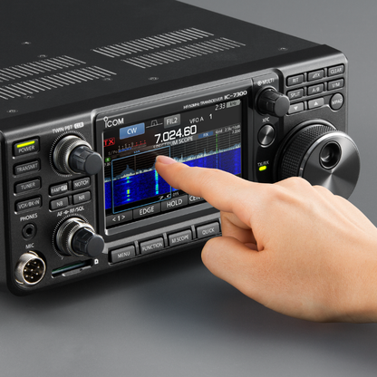 Open Box ICOM IC-7300 HF plus 50 MHz RF Direct Sampling 100 Watt Transceiver with Touchscreen $839 after Rebate