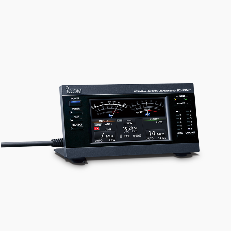 ICOM IC-PW2 HF Plus 50 MHz 1KW LDMOS Full Duty Cycle Linear Amplifier