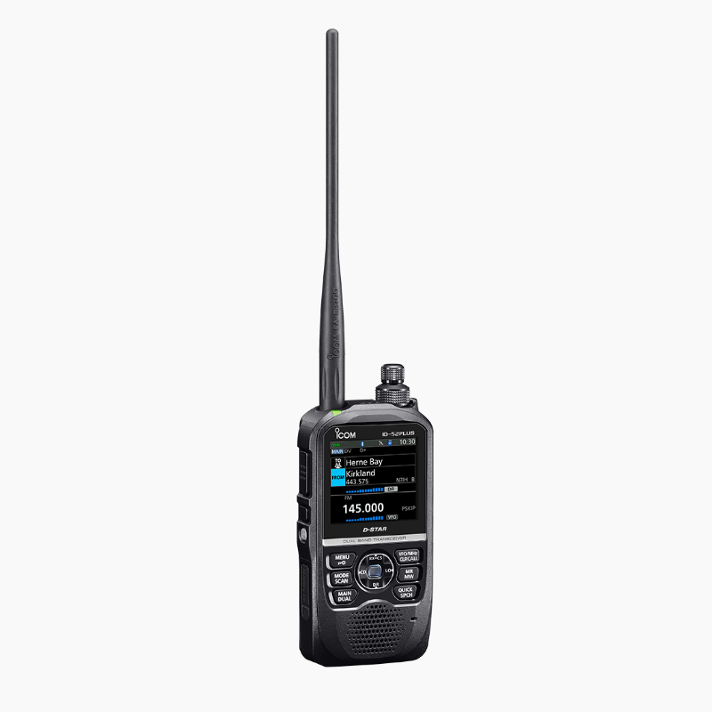 ICOM ID-52A PLUS 45 144 / 430 MHz UHF/VHF D-STAR Digital / Analog Hand Held Transceiver