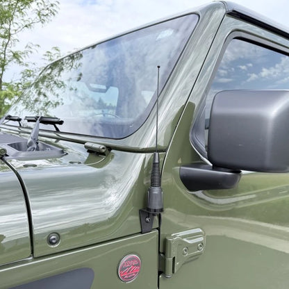 Opek AM-JP01 Jeep Wrangler TJ LJ JK J Gladiator JT NMO Antenna Mount Bracket