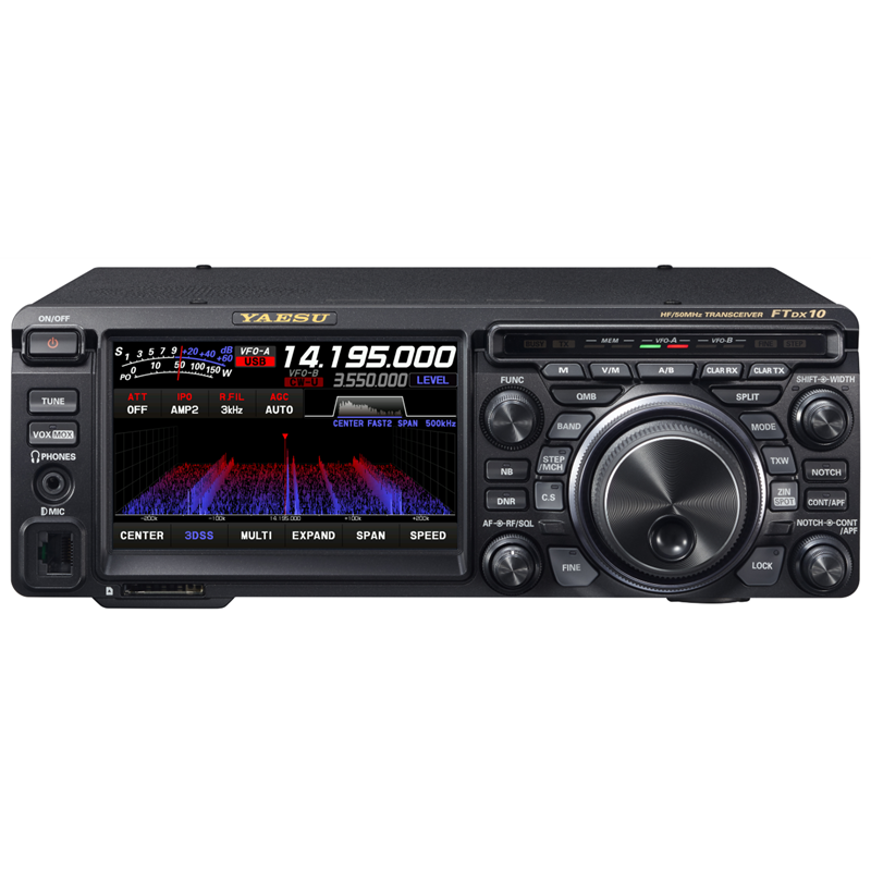 YAESU  FTDX-10 100 Watt HF Transciever